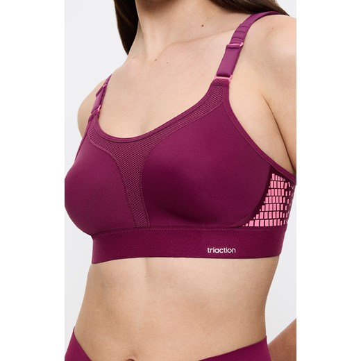 Triumph biustonosz sportowy Triaction Extreme Lite 10163839-3328, Kolor winny, Rozmiar 75B, Triumph ze sklepu Primodo w kategorii Biustonosze - zdjęcie 184887191