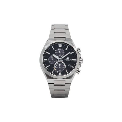 Casio Zegarek Edifice Solar Powered Chronograph EFS-S630D-1AVUEF Srebrny ze sklepu MODIVO w kategorii Zegarki - zdjęcie 184887320