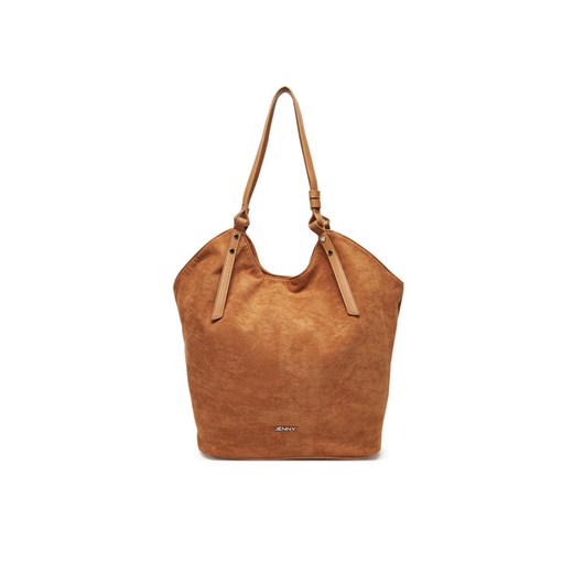Torebka JENNY C-JNY-M-006-08 Brązowy ze sklepu eobuwie.pl w kategorii Torby Shopper bag - zdjęcie 184887492