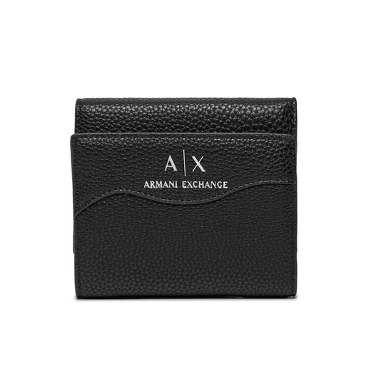 Mały Portfel Damski Armani Exchange 948530 CC783 00020 Czarny ze sklepu eobuwie.pl w kategorii Portfele damskie - zdjęcie 184887511
