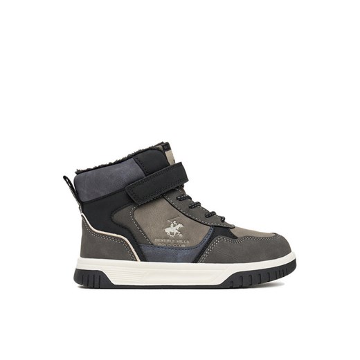 Sneakersy Beverly Hills Polo Club EO-BHPC-333-100 Szary ze sklepu eobuwie.pl w kategorii Buty sportowe dziecięce - zdjęcie 184887513