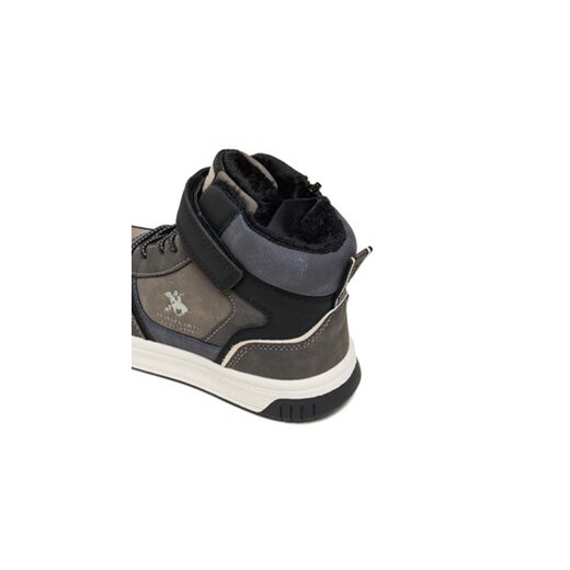 Sneakersy Beverly Hills Polo Club EO-BHPC-333-100 Szary 33 eobuwie.pl