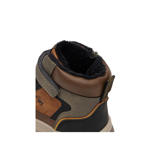 Trzewiki Beverly Hills Polo Club EO-BHPC-333-100 Brązowy 29 eobuwie.pl