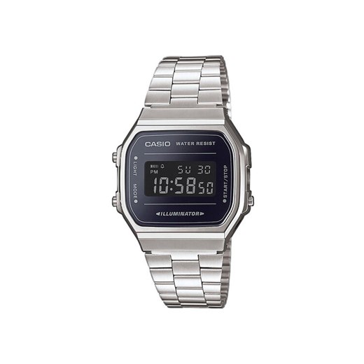 Casio Zegarek Vintage A168WEM-1EF Srebrny ze sklepu MODIVO w kategorii Zegarki - zdjęcie 184887843