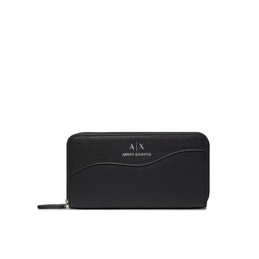 Armani Exchange Duży Portfel Damski 948068 CC783 00020 Czarny ze sklepu MODIVO w kategorii Portfele damskie - zdjęcie 184887852