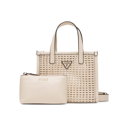 Guess Torebka Brigitta Mini HWWZ72 06770 Écru ze sklepu MODIVO w kategorii Torebki damskie - zdjęcie 184888592