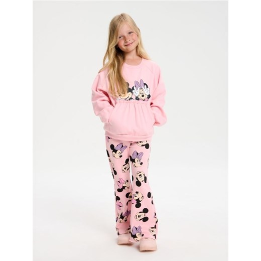 Sinsay - Komplet dzianinowy Minnie Mouse - różowy ze sklepu Sinsay w kategorii Komplety dziewczęce - zdjęcie 184890234