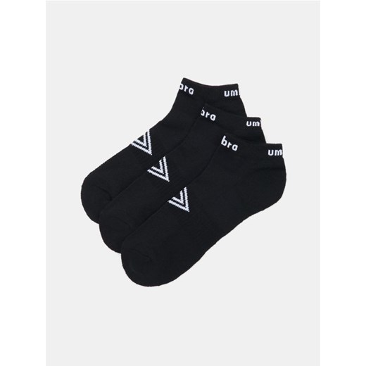 Sinsay - Skarpetki z nadrukiem Umbro 3 pack - czarny - id: 803EL-99X - marki Sinsay - 184890311 Sinsay - Skarpetki z nadrukiem Umbro 3 pack - czarny ze sklepu Sinsay w kategorii Skarpetki męskie - zdjęcie 184890311