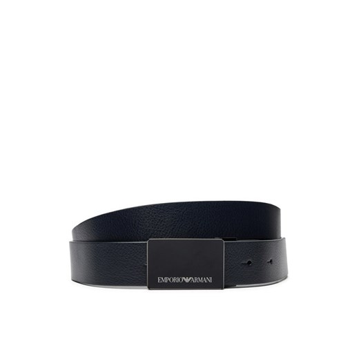 Pasek Męski Emporio Armani Y4S427 YTU7J 84866 Granatowy ze sklepu eobuwie.pl w kategorii Paski męskie - zdjęcie 184890430