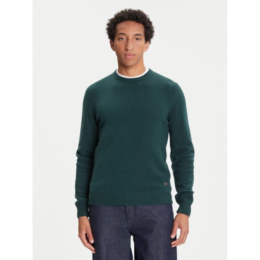 Barbour Sweter MKN0584GN59 Zielony Regular Fit ze sklepu MODIVO w kategorii Swetry męskie - zdjęcie 184890641