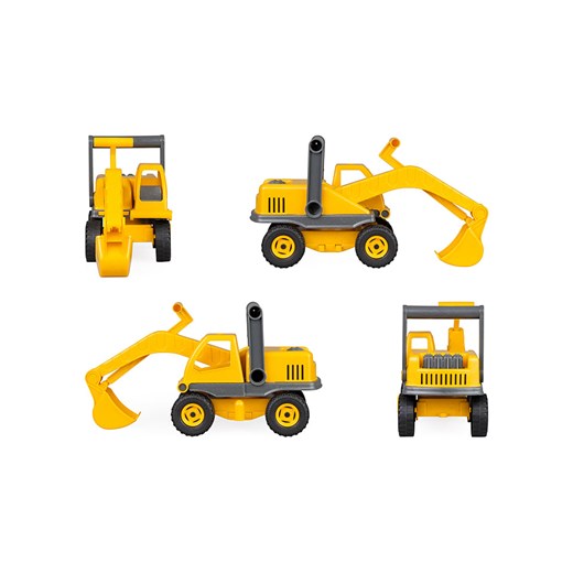 LENA Pojazd &quot;Bagger&quot; w kolorze żółtym - 2+ Lena onesize okazyjna cena Limango Polska