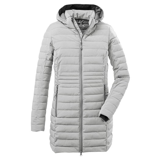 Killtec Płaszcz pikowany &quot;Bacarya&quot; w kolorze jasnoszarym Killtec 46 Limango Polska okazja