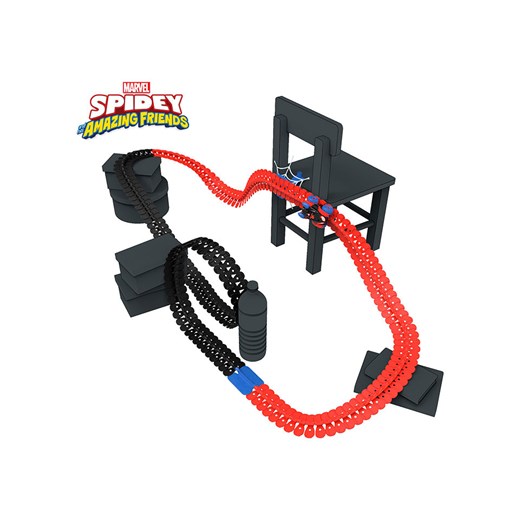 Smoby Tor wyścigowy &quot;Spidey Flextreme Set Spin&quot; - 4+ ze sklepu Limango Polska w kategorii Zabawki - zdjęcie 184892022