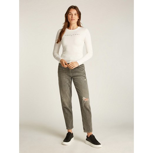 TOMMY JEANS Koszulka w kolorze kremowym ze sklepu Limango Polska w kategorii Bluzki damskie - zdjęcie 184892322
