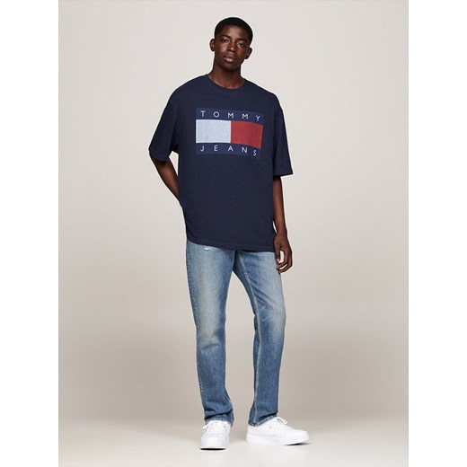 TOMMY JEANS Koszulka w kolorze granatowym ze sklepu Limango Polska w kategorii T-shirty męskie - zdjęcie 184892343