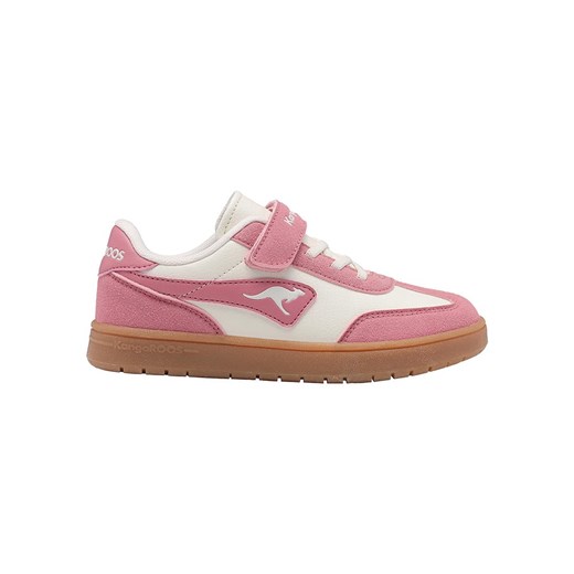 Kangaroos Sneakersy &quot;K-CA Bam EV&quot; w kolorze jasnoróżowo-kremowym ze sklepu Limango Polska w kategorii Trampki dziecięce - zdjęcie 184892712