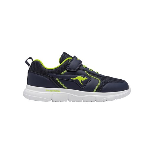 Kangaroos Sneakersy &quot;K-ETK Zig EV&quot; w kolorze granatowo-żółtym ze sklepu Limango Polska w kategorii Buty sportowe dziecięce - zdjęcie 184892811