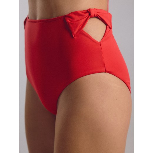 Reserved - Dół od bikini - czerwony ze sklepu Reserved w kategorii Stroje kąpielowe - zdjęcie 184893432