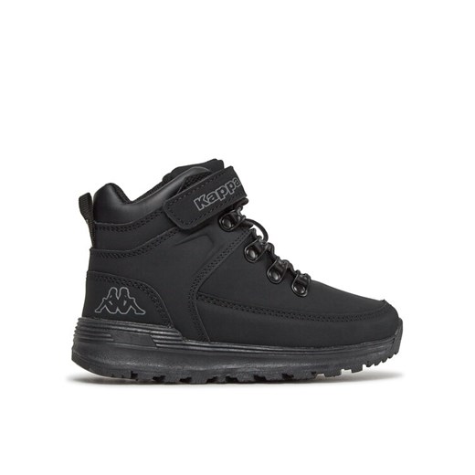 Trzewiki Kappa 371B8CW Czarny ze sklepu eobuwie.pl w kategorii Buty zimowe dziecięce - zdjęcie 184893531