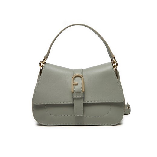 Torebka Furla Flow Mini Top Handle WB01032-BX2045-3291S-1007 Szary ze sklepu eobuwie.pl w kategorii Listonoszki - zdjęcie 184893532