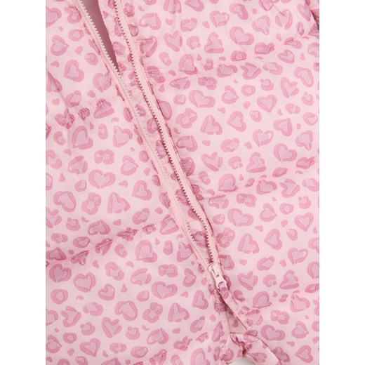 Sinsay - Kombinezon pikowany z elementami 3D - różowy Sinsay 92/98 Sinsay