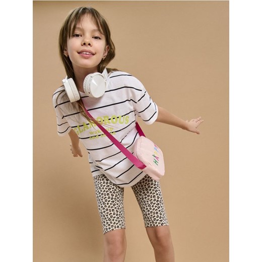 Sinsay - Koszulka - biały - id: 032CF-00X - marki Sinsay - 184903953 Sinsay - Koszulka - biały ze sklepu Sinsay w kategorii Bluzki dziewczęce - zdjęcie 184903953