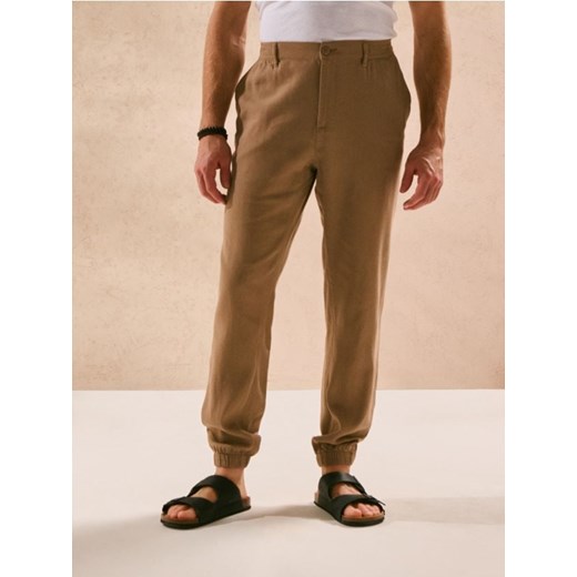 Sinsay - Spodnie jogger - czerwony ze sklepu Sinsay w kategorii Spodnie męskie - zdjęcie 184904034