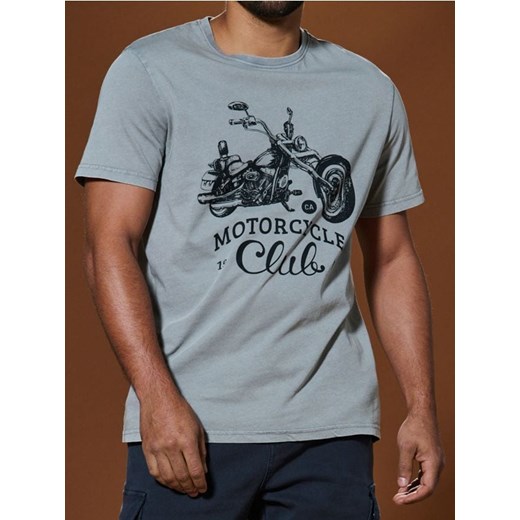 Sinsay - Koszulka - szary ze sklepu Sinsay w kategorii T-shirty męskie - zdjęcie 184904091