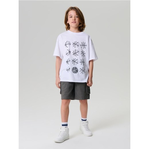Sinsay - Koszulka - biały ze sklepu Sinsay w kategorii T-shirty chłopięce - zdjęcie 184904153