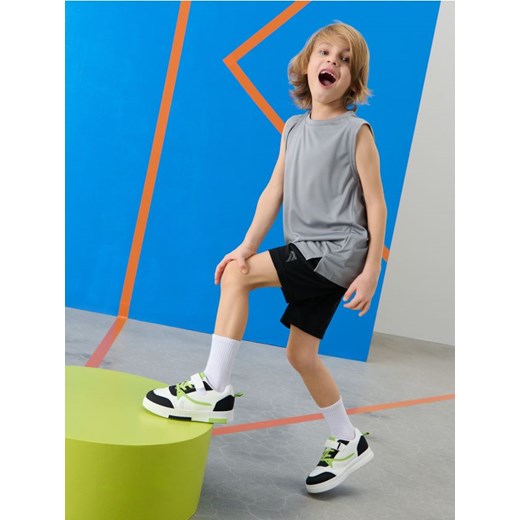 Sinsay - Szorty 2 pack Active - czarny ze sklepu Sinsay w kategorii Spodenki chłopięce - zdjęcie 184904182