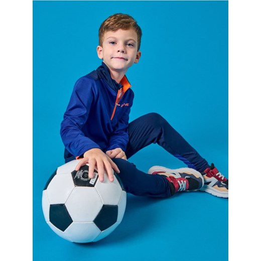 Sinsay - Bluza sportowa ACTIVE - granatowy ze sklepu Sinsay w kategorii Bluzy chłopięce - zdjęcie 184904271