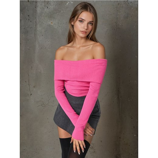 Sinsay - Sweter - różowy ze sklepu Sinsay w kategorii Swetry damskie - zdjęcie 184904400