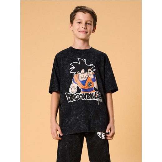 Sinsay - Komplet chłopięcy z efektem tie-dye Dragon Ball - szary ze sklepu Sinsay w kategorii Komplety chłopięce - zdjęcie 184904521