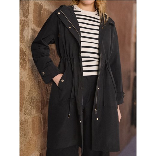Sinsay - Płaszcz - czarny ze sklepu Sinsay w kategorii Płaszcze damskie - zdjęcie 184904843