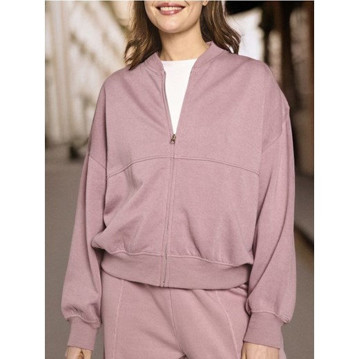 Sinsay - Bluza rozpinana - fioletowy ze sklepu Sinsay w kategorii Bluzy damskie - zdjęcie 184904920