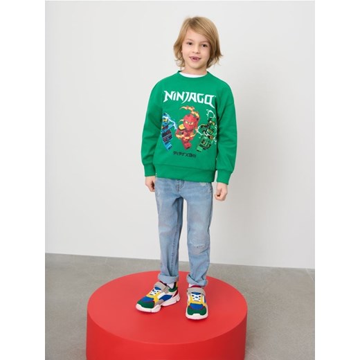 Sinsay - Bluza Ninjago - zielony ze sklepu Sinsay w kategorii Bluzy chłopięce - zdjęcie 184905124
