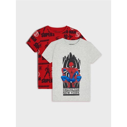 Sinsay - Koszulki Spider-Man 2 pack - wielobarwny ze sklepu Sinsay w kategorii T-shirty chłopięce - zdjęcie 184905310