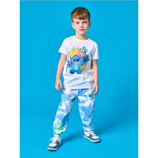 Sinsay - Spodnie Stitch - biały ze sklepu Sinsay w kategorii Spodnie chłopięce - zdjęcie 184905472