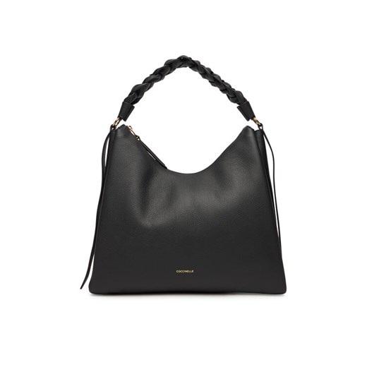 Coccinelle Torba BOHEME GRANA DOUBLE Czarny ze sklepu MODIVO w kategorii Torby Shopper bag - zdjęcie 184905981