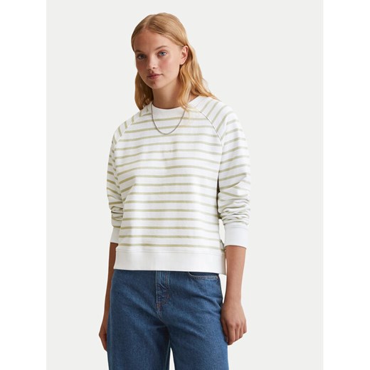Marc O'Polo Denim Bluza 500 0006 574 Zielony Oversize ze sklepu MODIVO w kategorii Bluzy damskie - zdjęcie 184906010