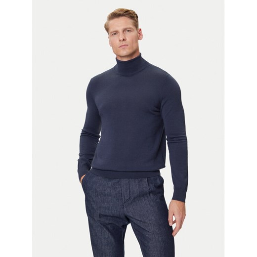 Marc O'Polo Denim Golf 5000007221 Granatowy Regular Fit ze sklepu MODIVO w kategorii Swetry męskie - zdjęcie 184906041