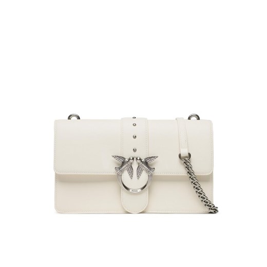 Pinko Torebka Love One Classic Cl PE 23 PLTT 100053 A0F1 Biały ze sklepu MODIVO w kategorii Listonoszki - zdjęcie 184906063