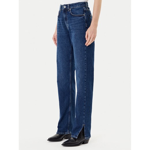 Karl Lagerfeld Jeans Jeansy A3W10061 Niebieski Straight Fit ze sklepu MODIVO w kategorii Jeansy damskie - zdjęcie 184906100