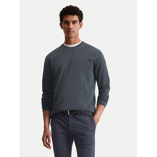 Marc O'Polo Longsleeve B21 2236 52006 Granatowy Regular Fit ze sklepu MODIVO w kategorii T-shirty męskie - zdjęcie 184906114