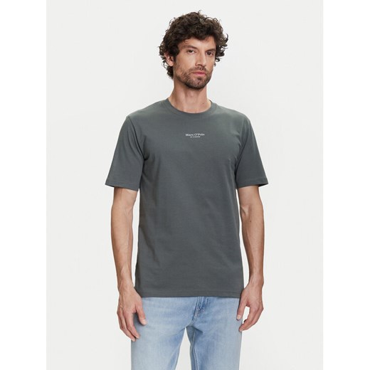 Marc O'Polo T-Shirt B21 2012 51382 Zielony Regular Fit ze sklepu MODIVO w kategorii T-shirty męskie - zdjęcie 184906171