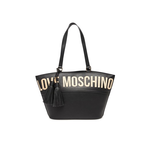 LOVE MOSCHINO Torebka JC4285PP0MKJ0000 Czarny ze sklepu MODIVO w kategorii Torby Shopper bag - zdjęcie 184906240