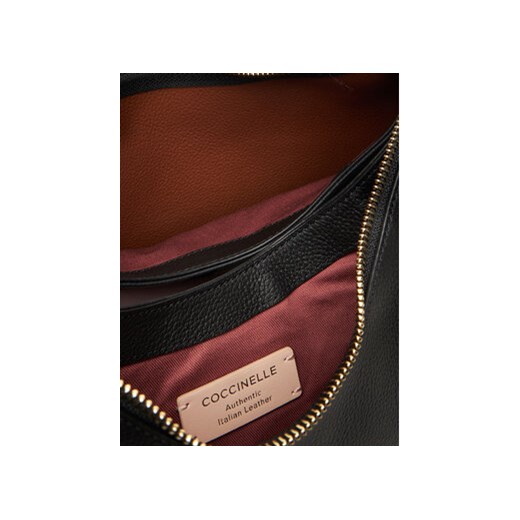 Coccinelle Torba BOHEME GRANA DOUBLE Czarny Coccinelle 00 MODIVO