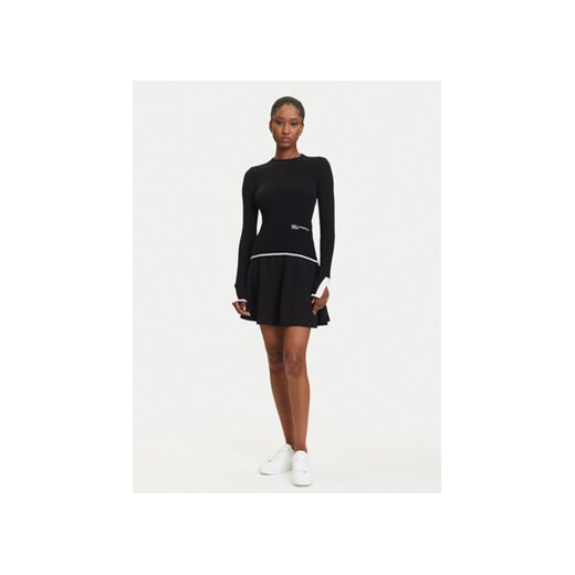 Karl Lagerfeld Jeans Sweter A3W18006 Czarny Slim Fit L MODIVO