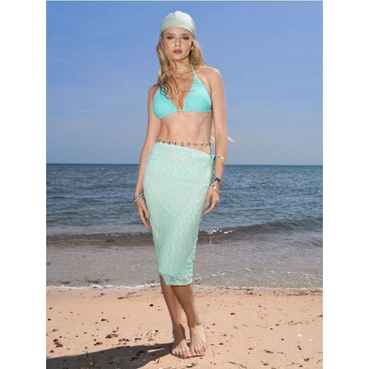 Sinsay - Spódnica koronkowa - zielony ze sklepu Sinsay w kategorii Spódnice - zdjęcie 184915011