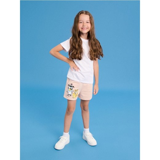 Sinsay - Szorty Bluey - różowy - id: 218EB-39X - marki Sinsay - 184915154 Sinsay - Szorty Bluey - różowy ze sklepu Sinsay w kategorii Spodenki dziewczęce - zdjęcie 184915154